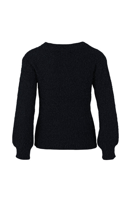 Vest V-hals Fluffy Navy 426493