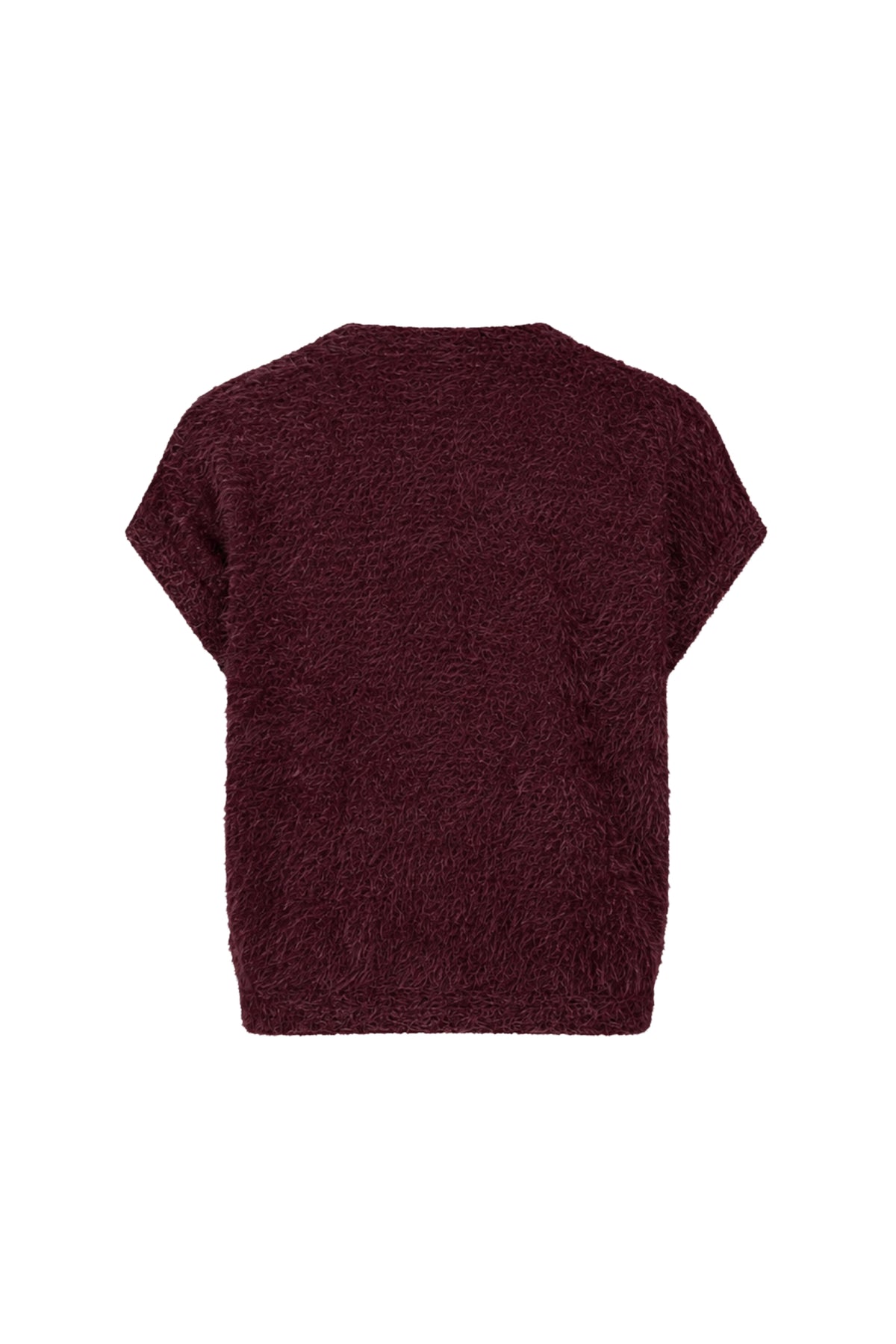Lichte, fluffy portgilet van Enjoy met zachte textuur, geschikt voor casual en winterkleding.