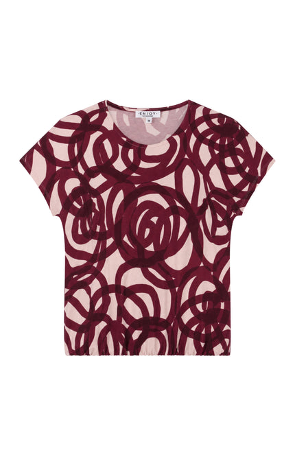 Blouse Cirkel Print Port 183628