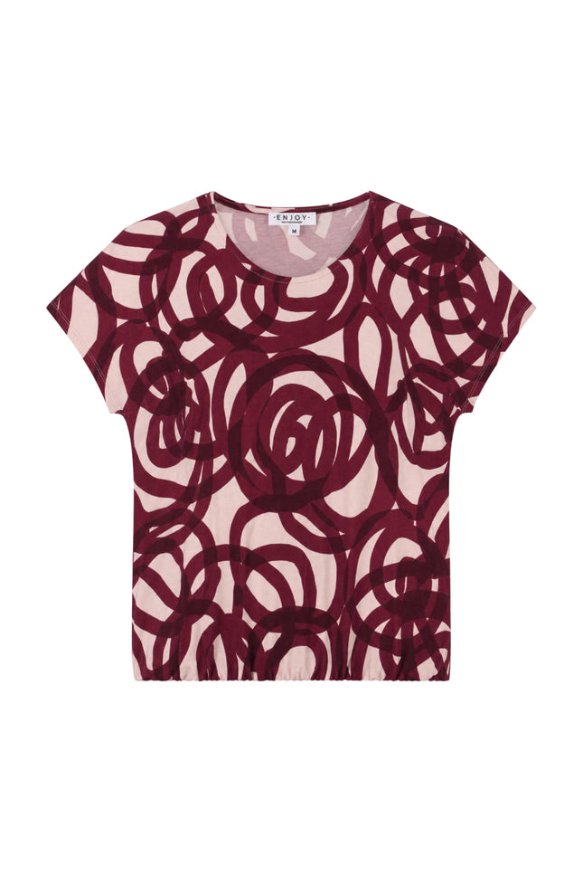 Blouse Cirkel Print Port 183628