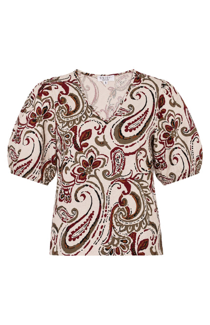 Blouse Paisley Print Port 183672