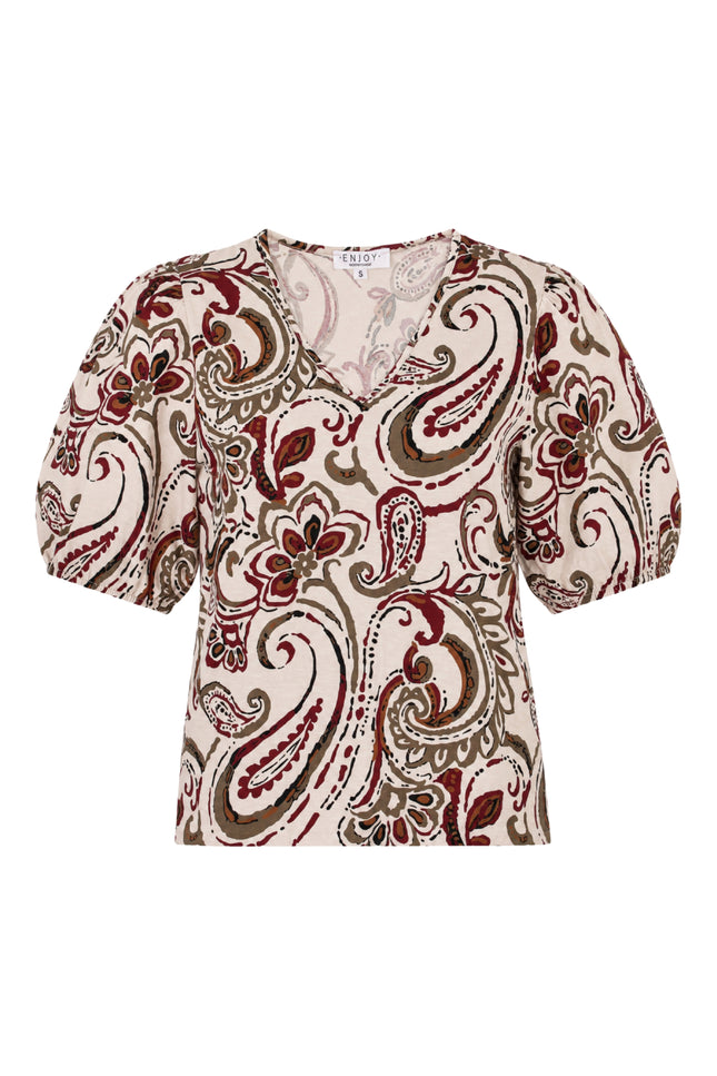 Blouse Paisley Print Port 183672