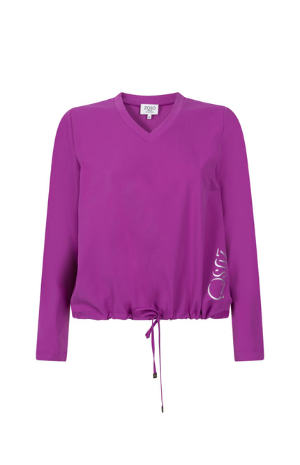 Travel Blouse Madeline Violet 265