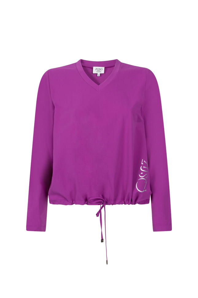 Travel Blouse Madeline Violet 265