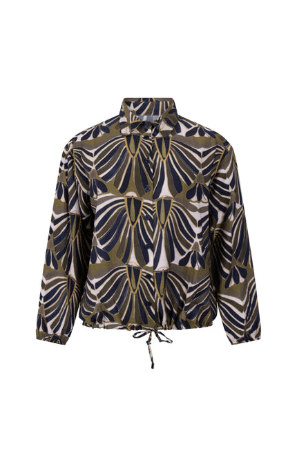 Blouse Mattie Navy Green 265