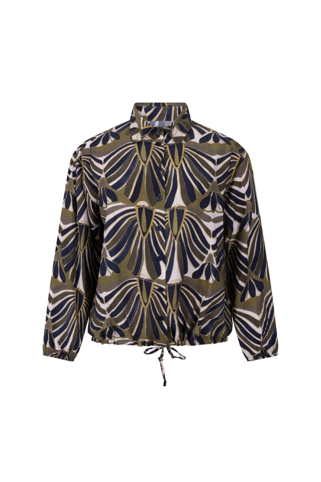 Blouse Mattie Navy Green 265