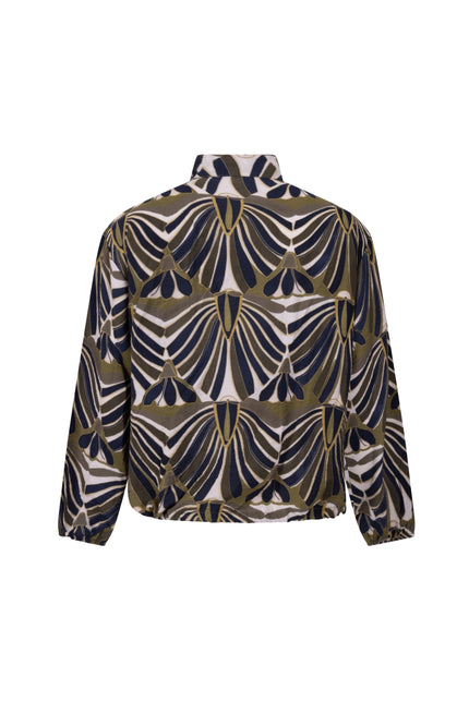 Blouse Mattie Navy Green 265