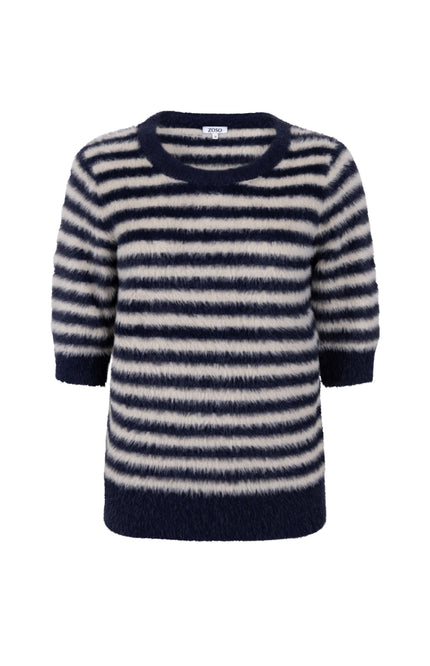 Trui Pamela Offwhite Navy 265