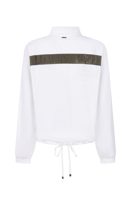 Travel Blouse Ronnie Offwhite Green 265