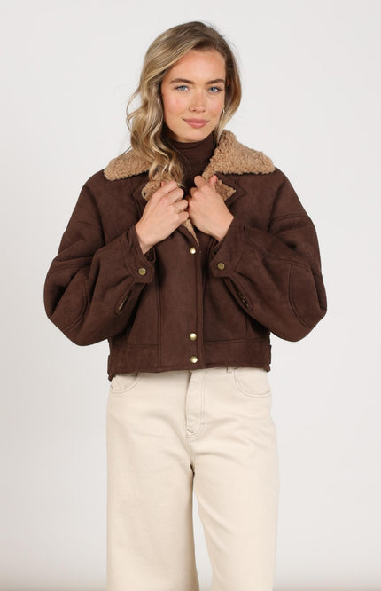 Jacket Evita Chocolate NKF13154