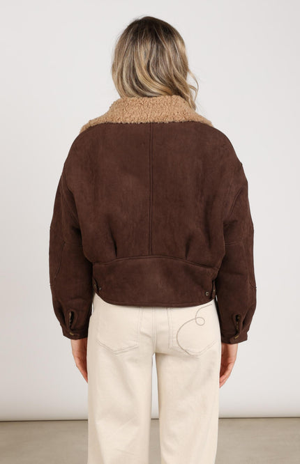 Jacket Evita Chocolate NKF13154