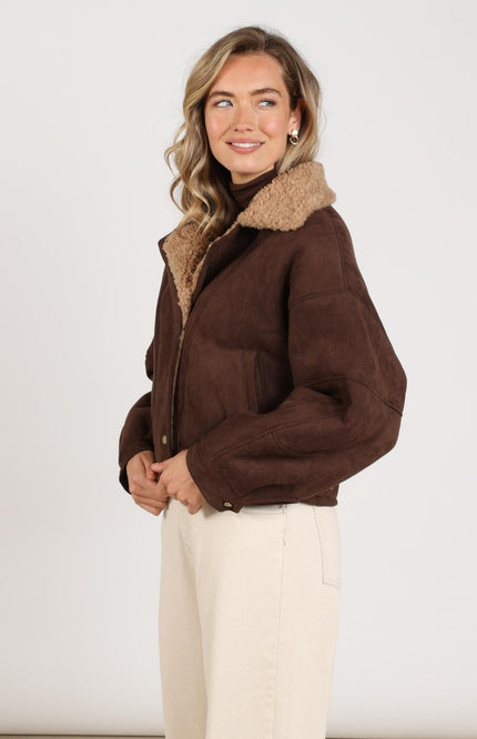 Jacket Evita Chocolate NKF13154