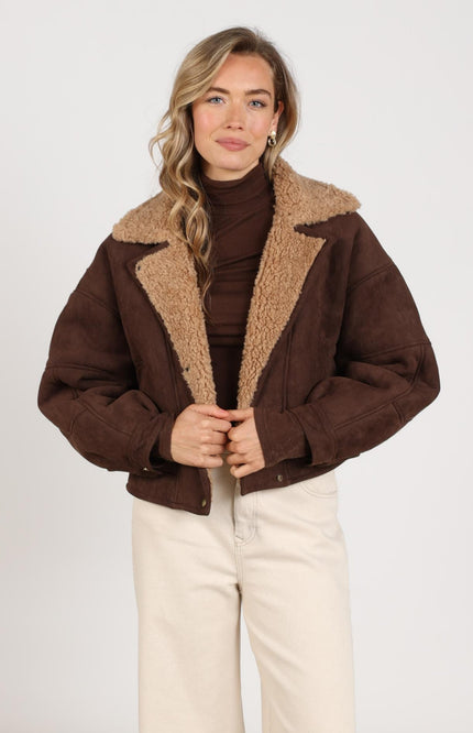 Jacket Evita Chocolate NKF13154