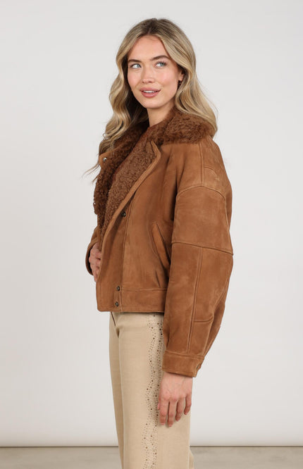 Jacket Evita Toffee NKF13154