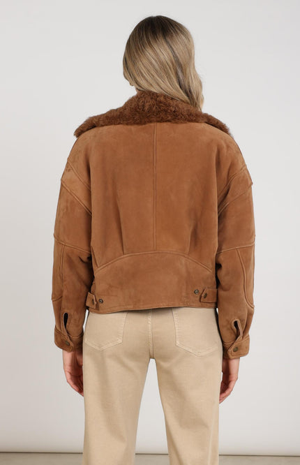 Jacket Evita Toffee NKF13154