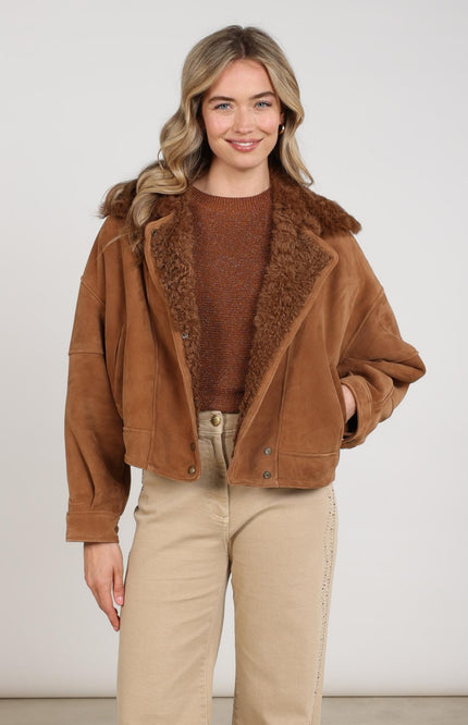 Jacket Evita Toffee NKF13154