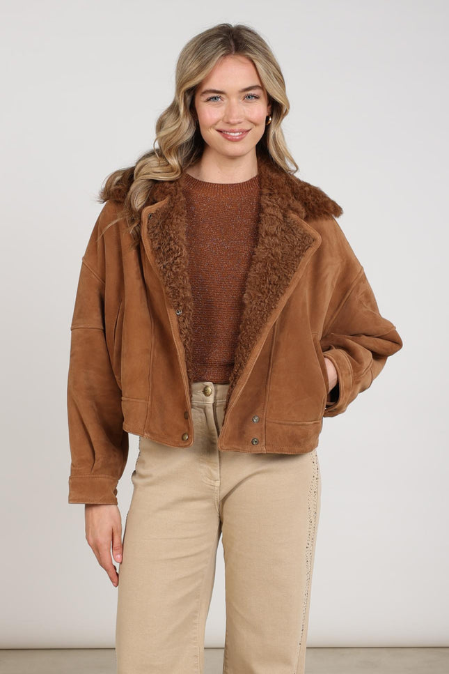 Jacket Evita Toffee NKF13154