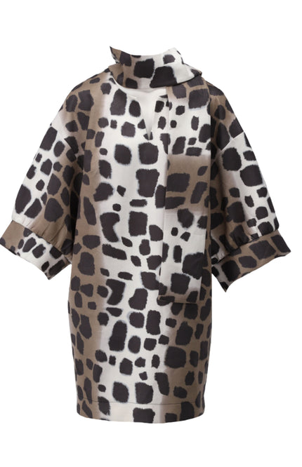 Jurk Sjaaltje Met Print D117-P147