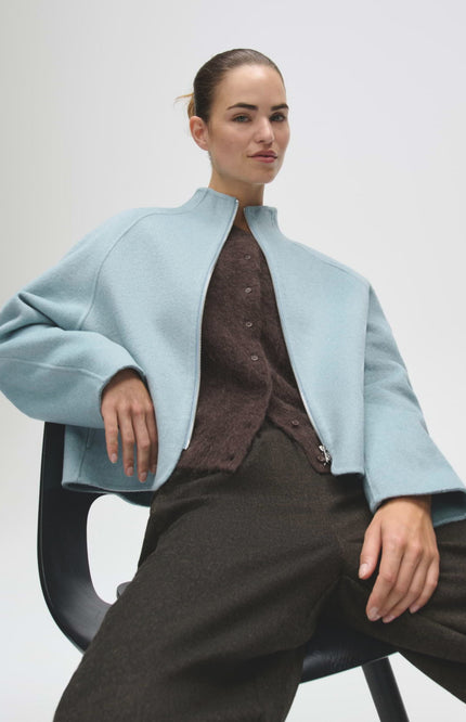 Jacket Helisu Dusty Aqua