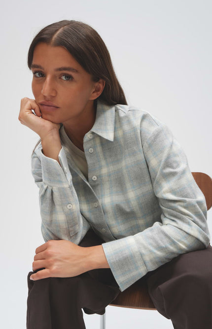 Blouse Flakaro Hazy Fog Melange