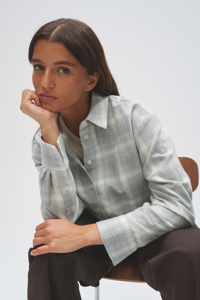 Blouse Flakaro Hazy Fog Melange