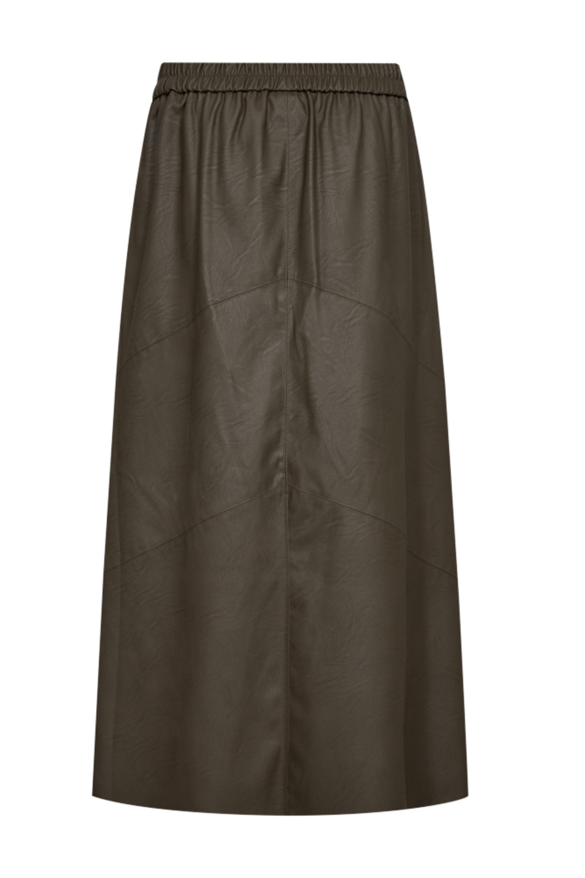 Vrijetijdskleding rok Freequent Fqharley Morel met bloemenprint en elastische taille, gedragen door een model.