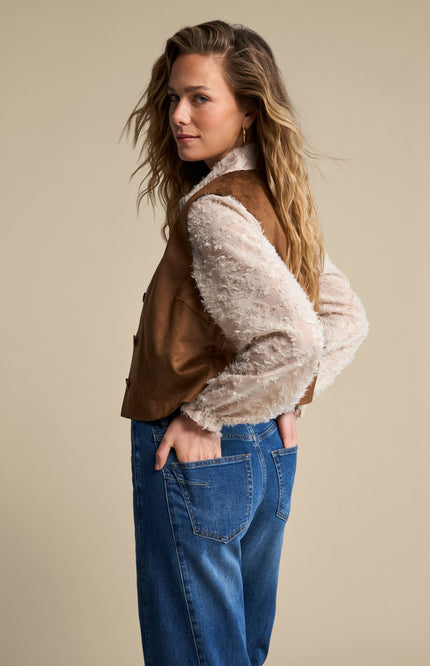 Blouse Fringes Stone SRB5010
