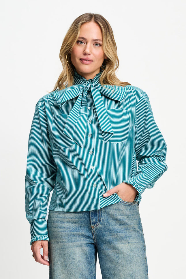 Blouse Noa Teal Green SP9795