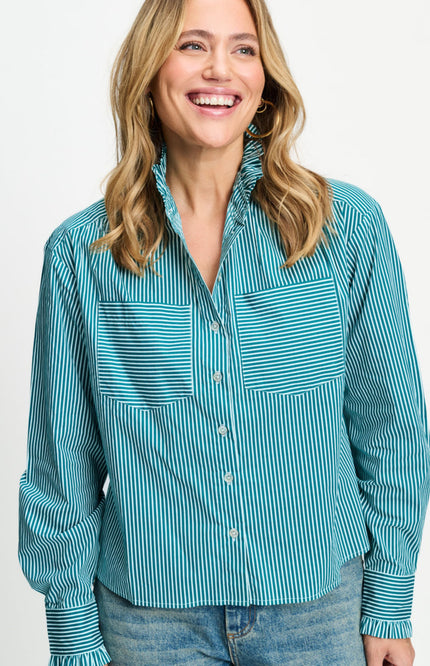 Blouse Noa Teal Green SP9795