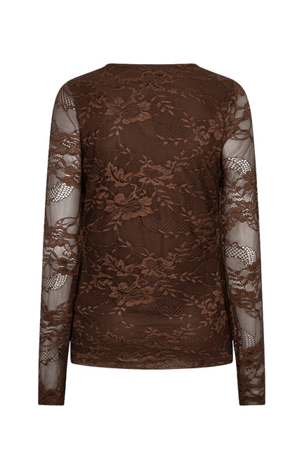 Top Lace Coffee W26.30724