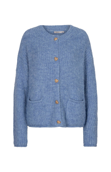 Vest Fancy Buttons Dark Sky Blue W26.18700