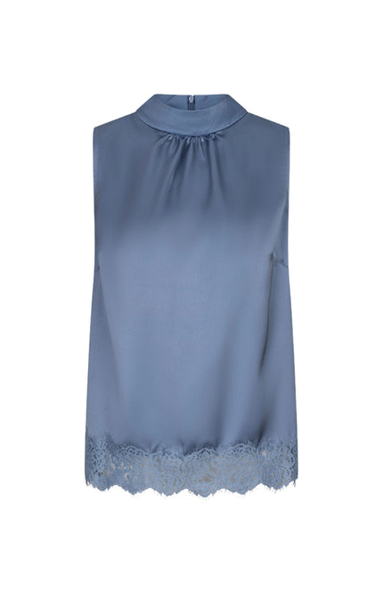 Top Satin Lace Dark Sky Blue W26.14701
