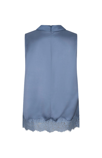 Top Satin Lace Dark Sky Blue W26.14701