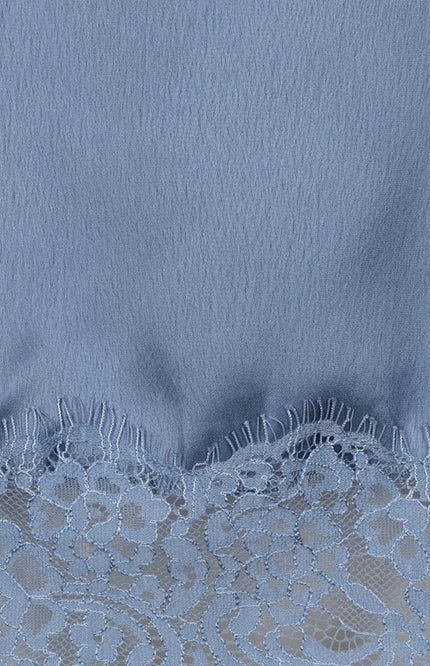 Top Satin Lace Dark Sky Blue W26.14701