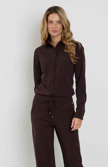 Travel Blouse Espresso 60840