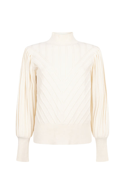 Trui Puff Sleeve Snow Y01-22-601