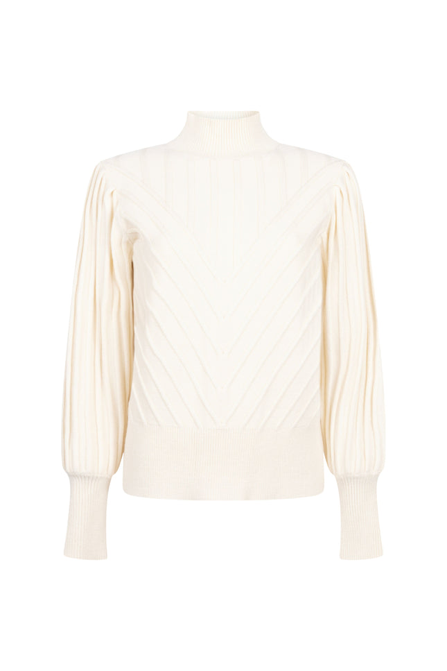 Trui Puff Sleeve Snow Y01-22-601