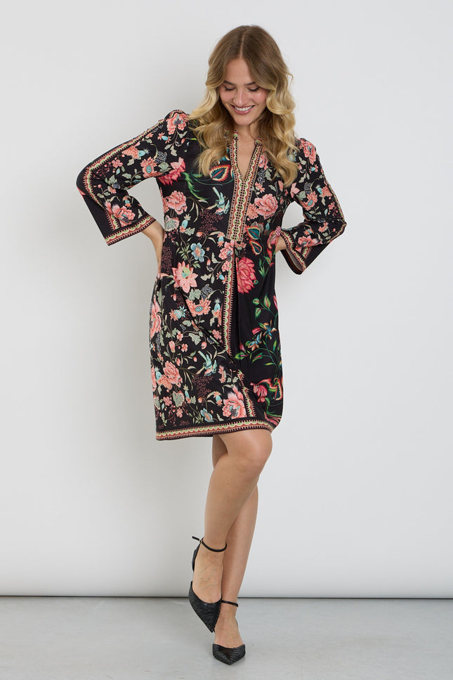 Jurk Met Bloemenprint D604-P177