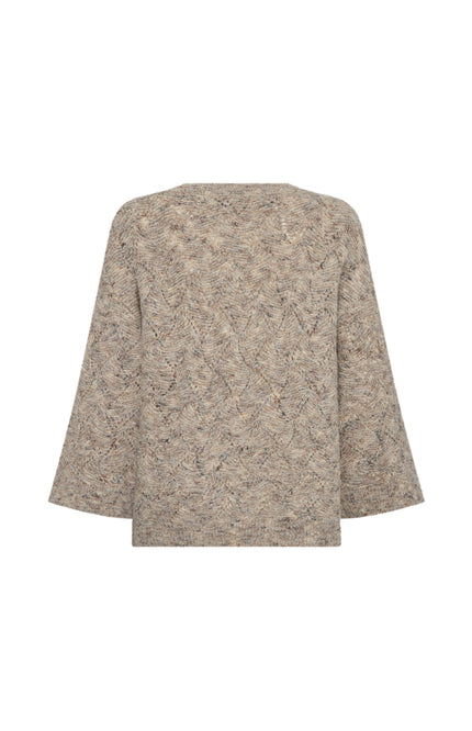 Trui Fqestweed Oyster Grey Melange 211776