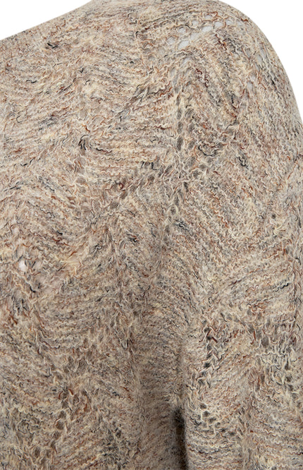Trui Fqestweed Oyster Grey Melange 211776