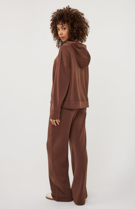 Trui Fancy Buttons Coffee W26.05706