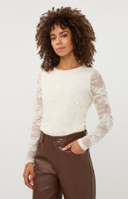 Top Lace Vanilla W26.30724