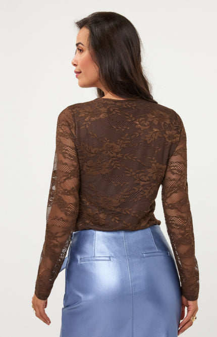 Top Lace Coffee W26.30724