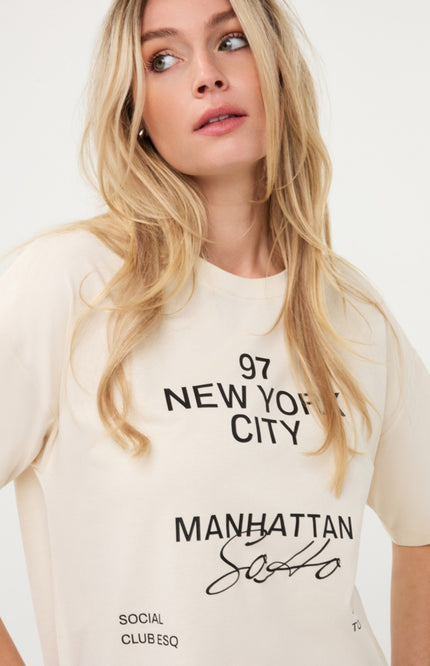 T-shirt Soho Vanilla Coffee W26.05711