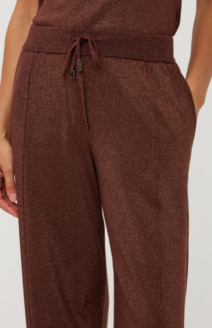 Broek Lurex Coffee W26.07710