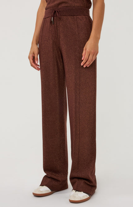 Broek Lurex Coffee W26.07710