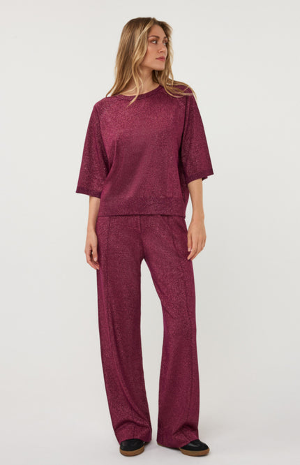 Broek Lurex Beet W26.07710