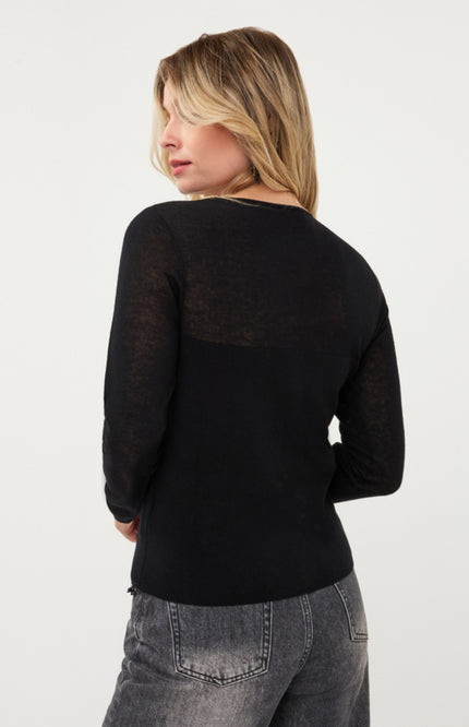 Trui Wool Mix Black W26.07715