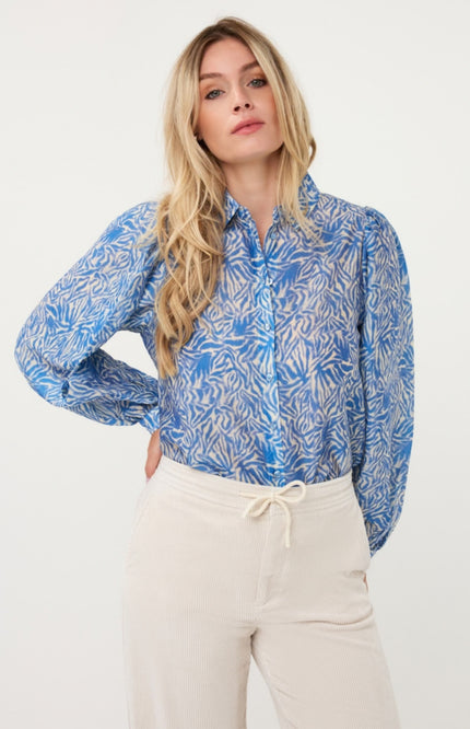 Blouse Frozen Sky Print W26.10712