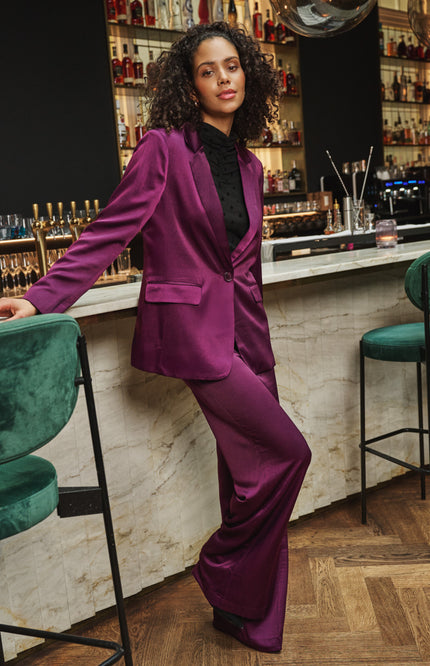 Broek Shiny Beet W26.10727
